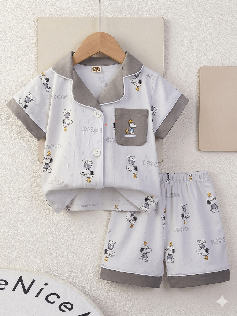 Abiha Styra Snoopy Fun Nightwear & Loungewear Set