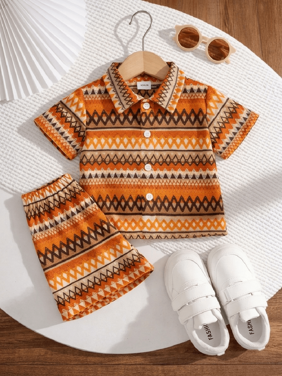 Abiha Styra Summer Kids Wear Shorts & Shirt Set