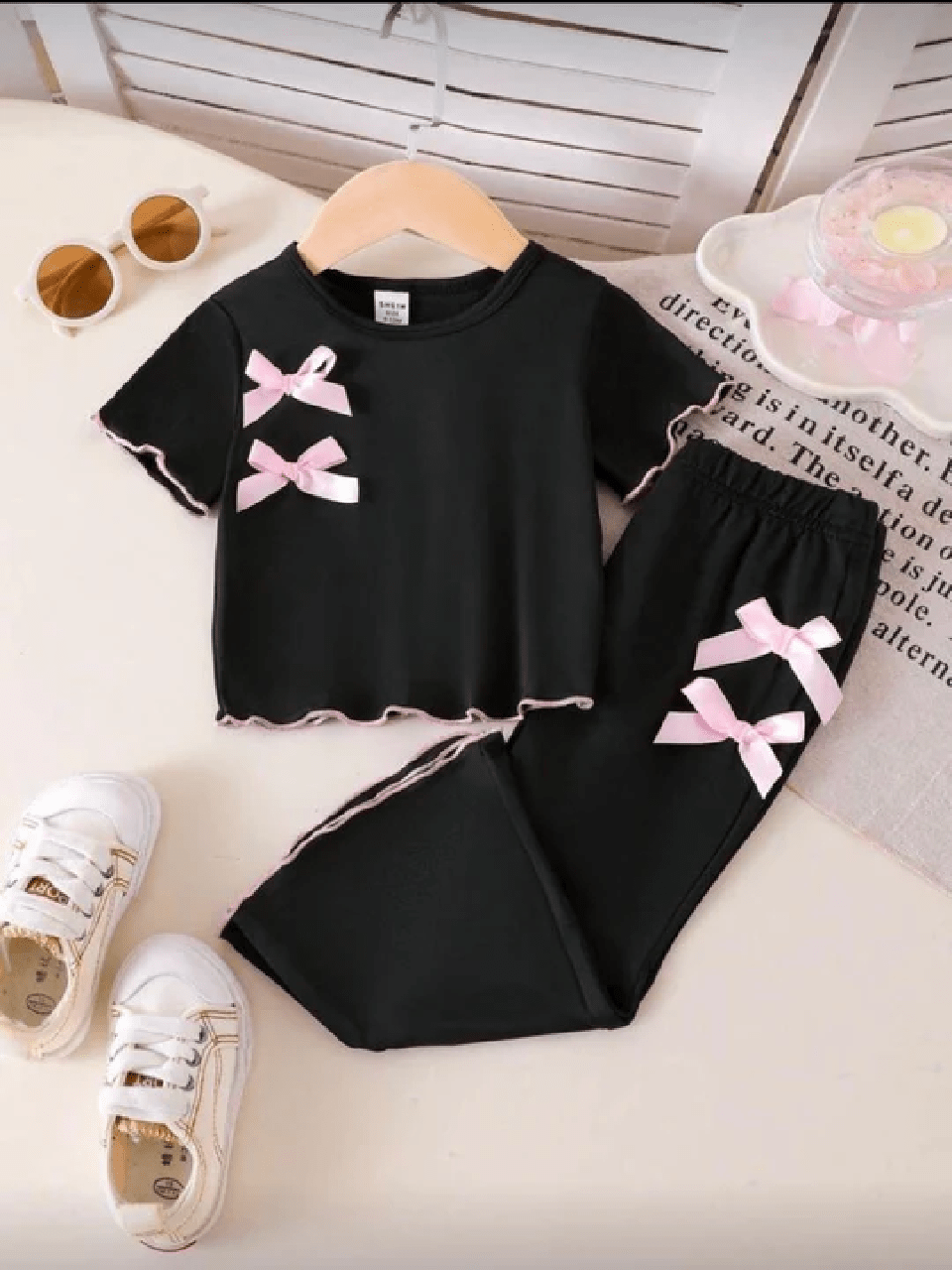Abiha Styra Baby Doll Bow Outfit