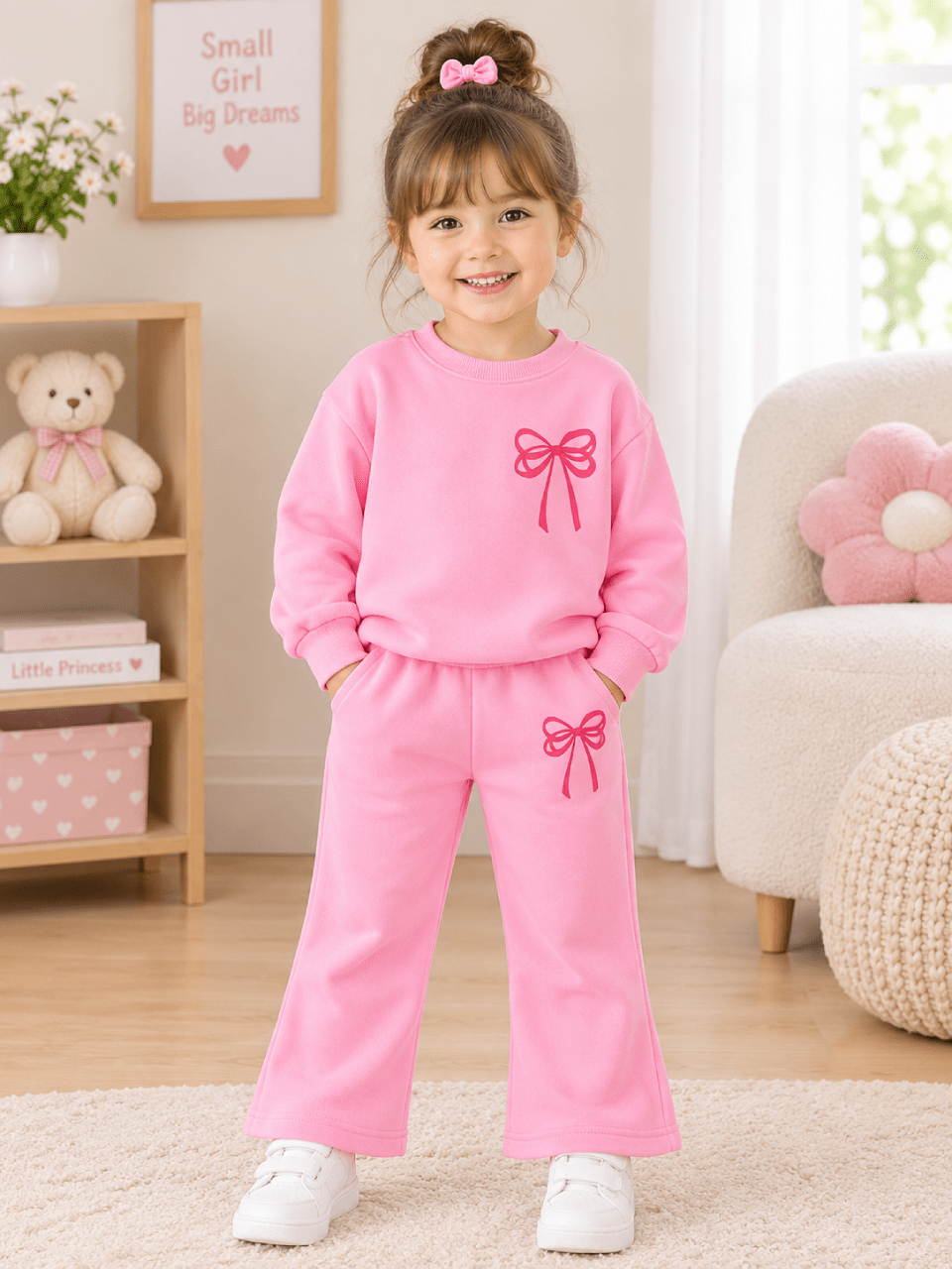 LumiBow Girls 2-Piece Co-Ord Set 1–10 Years