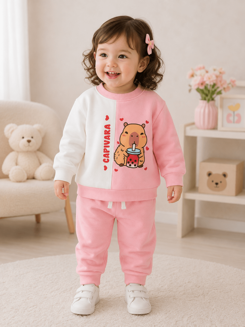 Capivara Heart Kids Winter Tracksuit | 1–10 Years